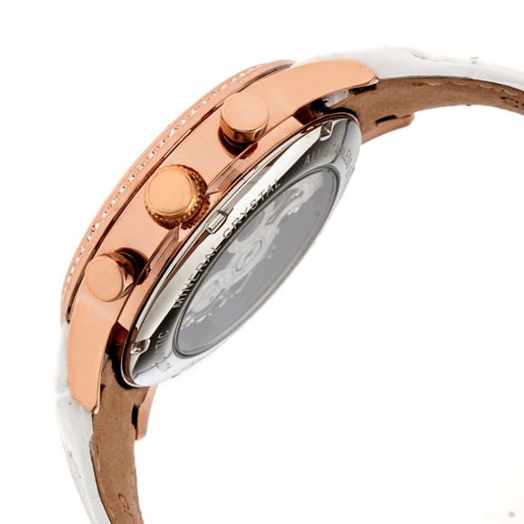 NWT White and Gold Automatic Watch